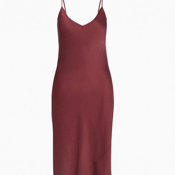 Aritzia Wilfred Only Midi Slip Dress - Picture 8 of 9